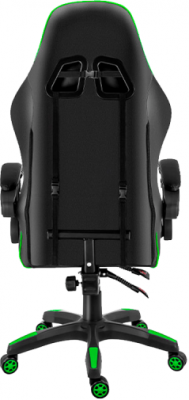 Scaun gaming ergonomic pro XZONE, spatar inalt, verde-negru